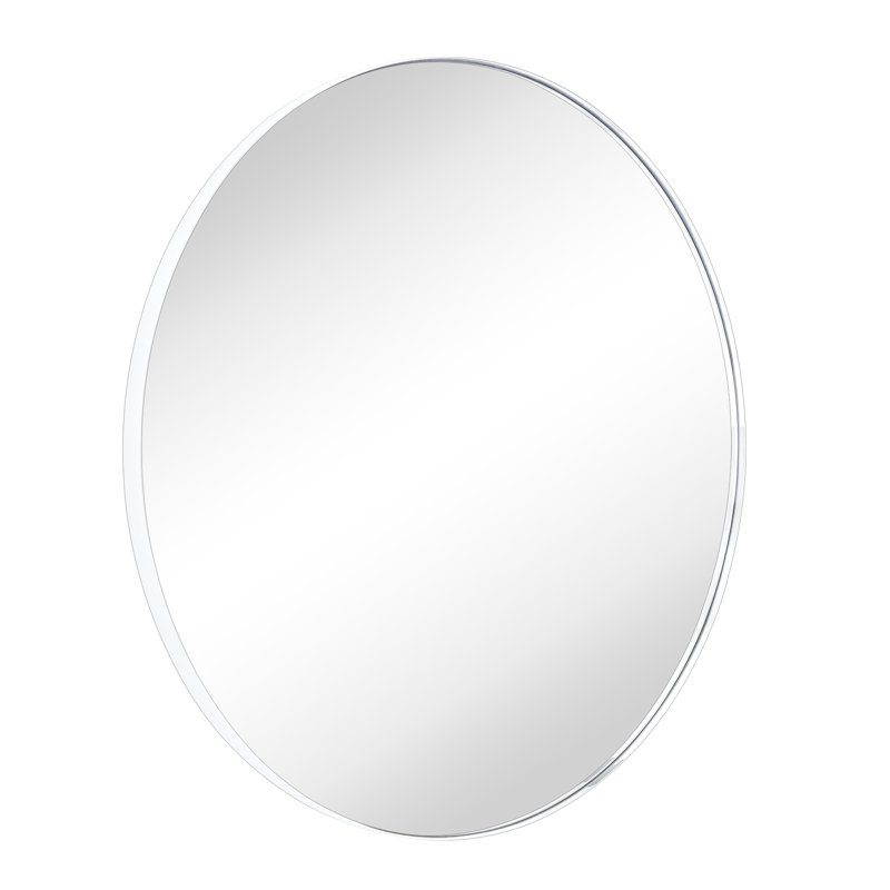 Ebern Designs Round Wall Mirror Circle Bathroom Vanity Mirror Circular